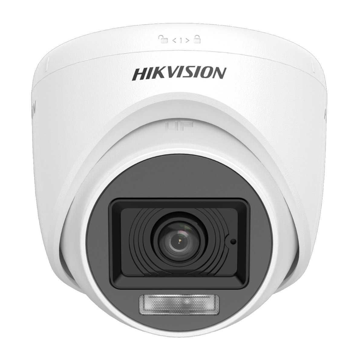 HIKVISION DS-2CE76D0T-LPFS 2 MP 2.8MM HİBRİT SESLİ DOME AHD KAMERA