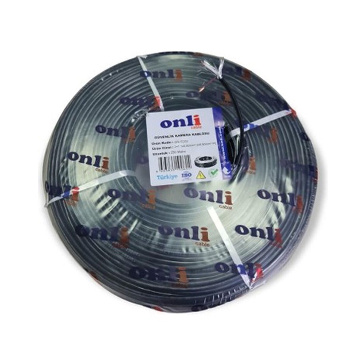 ONLİ 2+1 0,50 MM PE DIŞ ORTAM CCTV KABLO 250 METRE