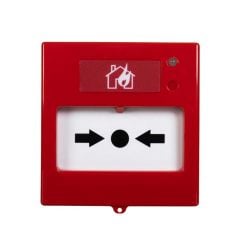 TEKNİM TFB-3167 KONVANSİYONEL TEKRAR KURULABİLİR YANGIN ALARM BUTONU LED GÖSTERGELİ