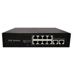 ODS 8P2U 8 PORT POE SWITCH + 2 UPLINK 10/100 96 WATT