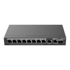 REYEE RG-ES210GS-P 10 PORT 10/100/1000 GİGABİT YÖNETİLEBİLİR SWİTCH 120W