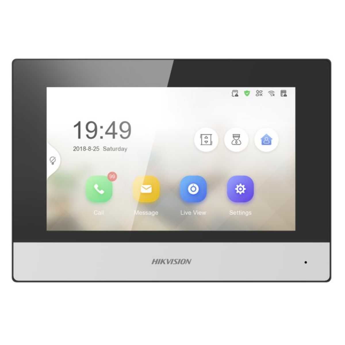 HIKVISION DS-KH6320-WTE1 7“ DOKUNMATİK İÇ MEKAN İSTASYON Wİ-Fİ