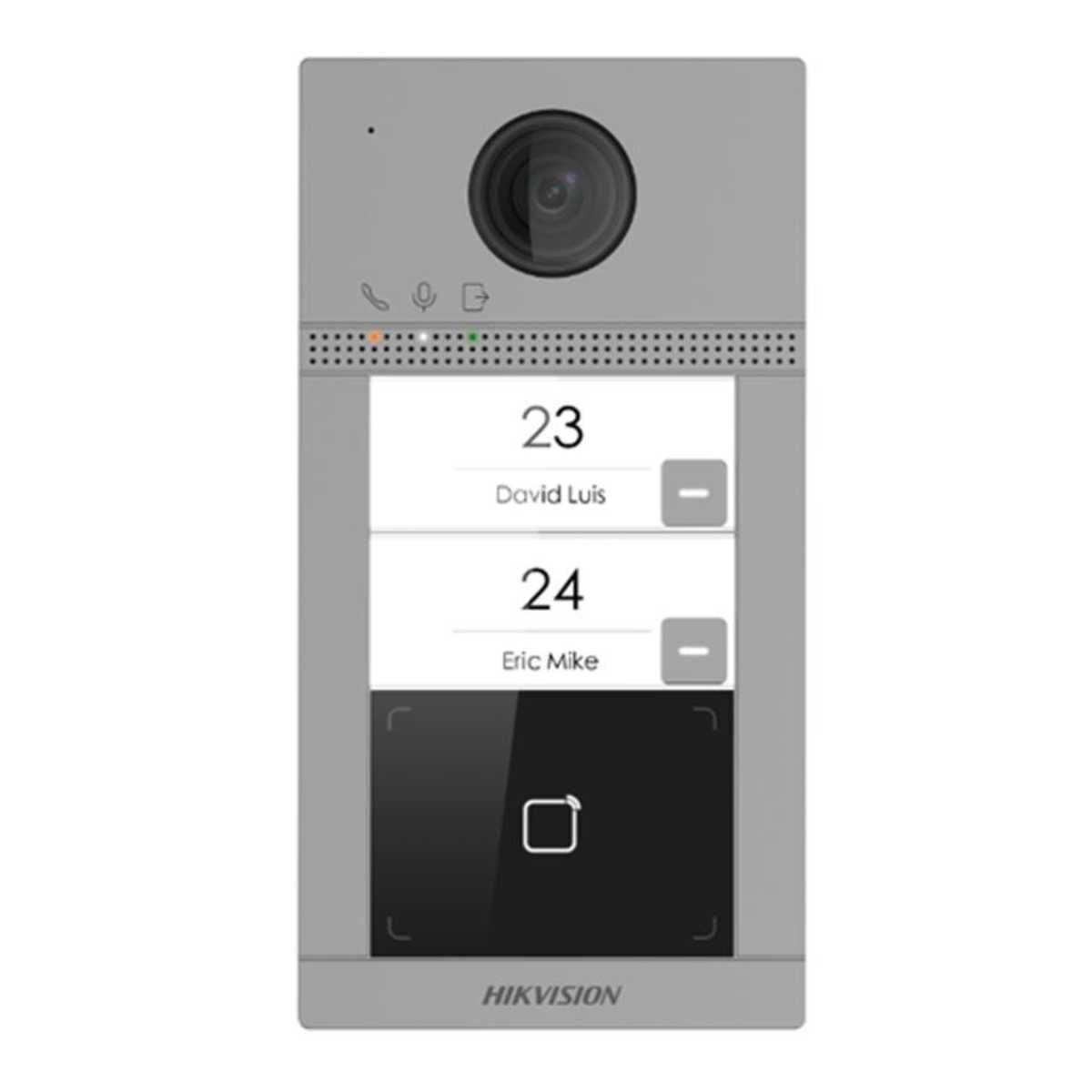 HIKVISION DS-KV8213-WME1 İKİ BUTON KAPI ZİL İNTERCOM İSTASYONU Wİ-Fİ