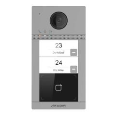 HIKVISION DS-KV8213-WME1 İKİ BUTON KAPI ZİL İNTERCOM İSTASYONU Wİ-Fİ