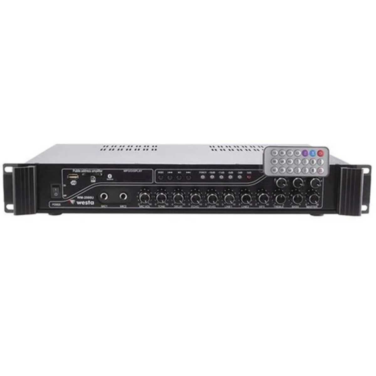WESTA WM-2080U 200 WATT 3 BÖLGELİ MİKSER AMFİ