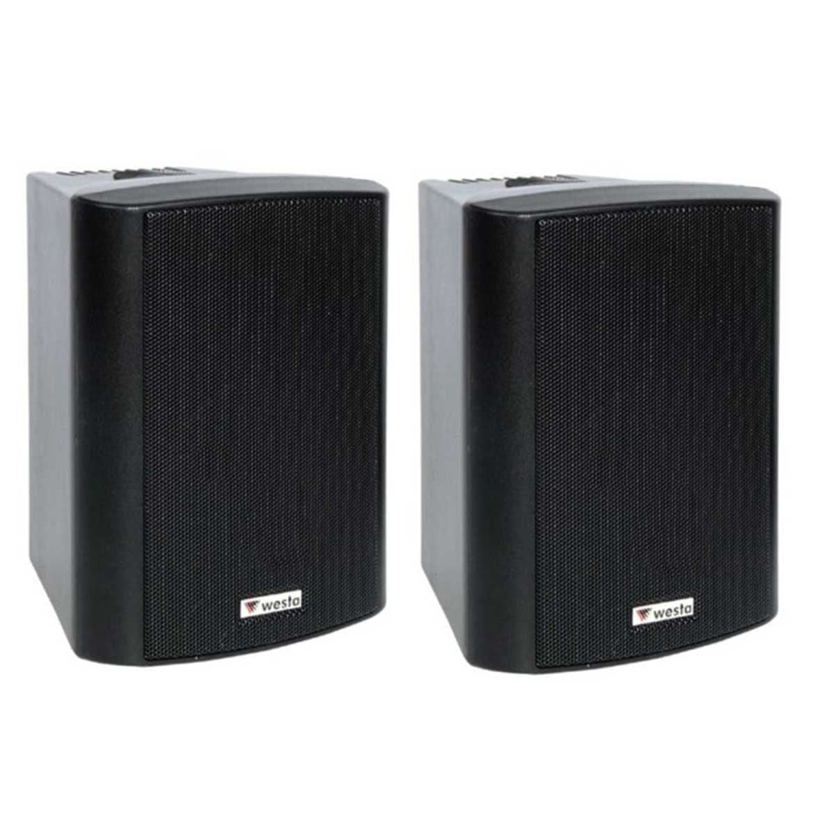 WESTA WS-4TB 4'' 16WATT SÜTUN TİPİ HOPARLÖR SİYAH 2'Lİ