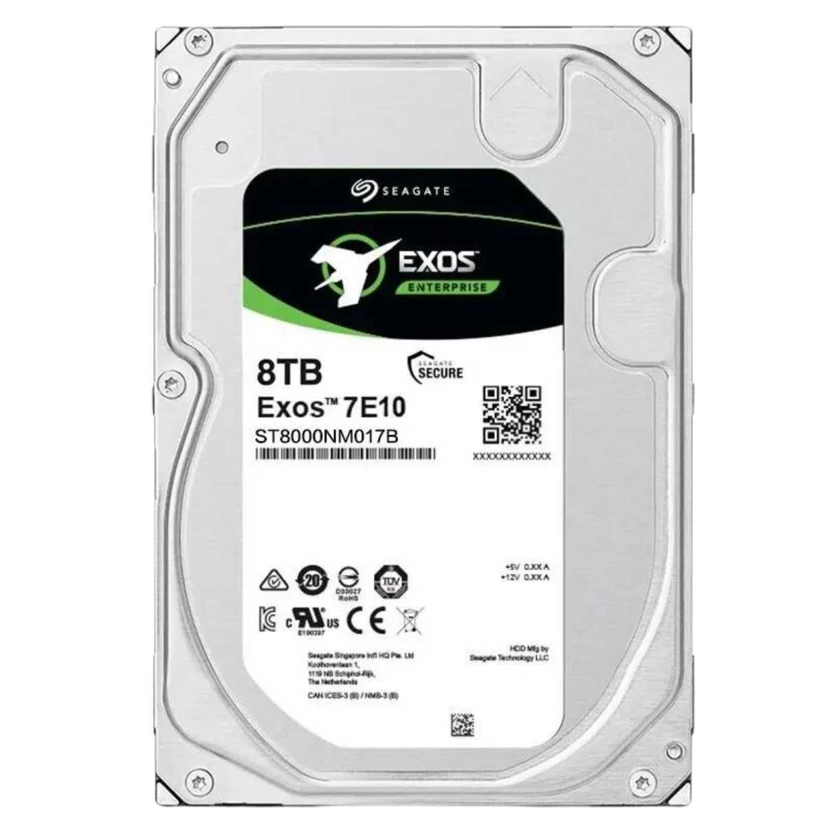 SEAGATE EXOS 8 TB 7/24 GÜVENLİK DİSKİ DİSTRİBÜTÖR GARANTİLİ