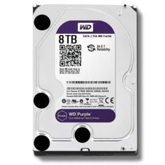 WD PURPLE 8 TB 7/24 GÜVENLİK DİSKİ DİSTRİBÜTÖR GARANTİLİ