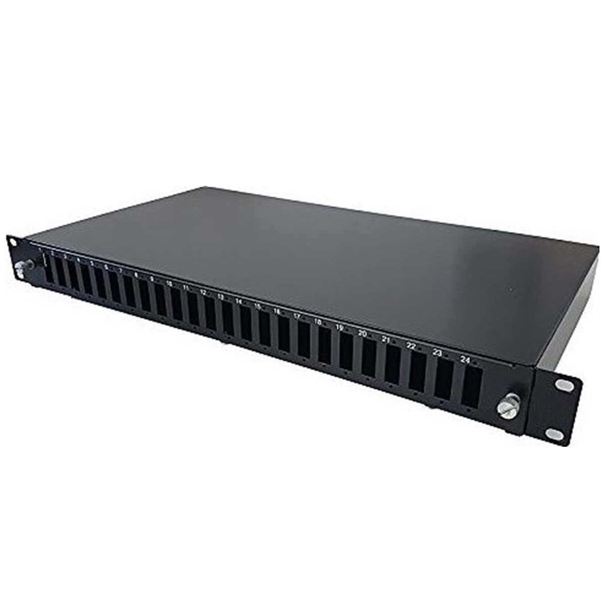 24 PORT SC DX F/O PATCH PANEL BOŞ (SİYAH)