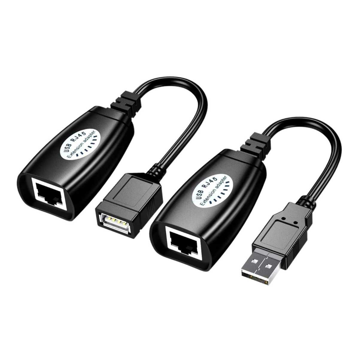 USB RJ45 DÖNÜŞTÜRÜCÜ UZATMA ADAPTÖRÜ (45 MT.'YE KADAR)