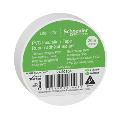 SCHNEIDER 20MT. ELEKTRİK BANDI BEYAZ