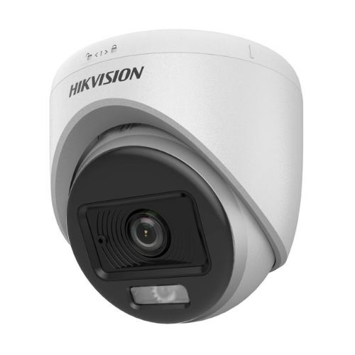 HIKVISION DS-2CE70DF0T-LPFS 2 MP 2.8MM HD-TVI COLORVU DOME KAMERA SESLİ