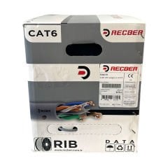 REÇBER SL400 CAT6 U/UTP 4X2X23AWG 305MT. KUTU KABLO