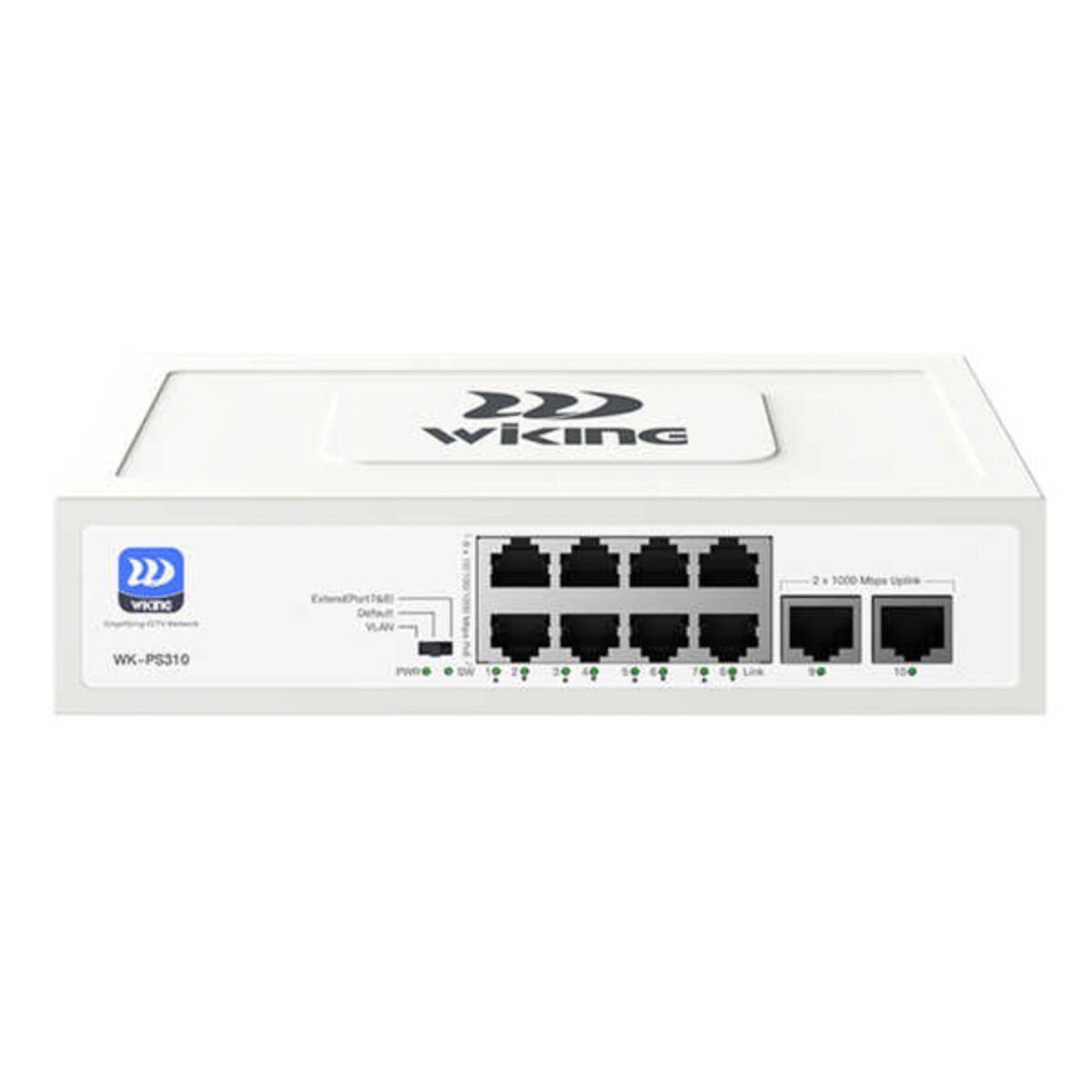 WİKİNG WK-PS310 8 PORT GİGABİT+2 PORT GİGABİT UPLİNK POE SWİTCH