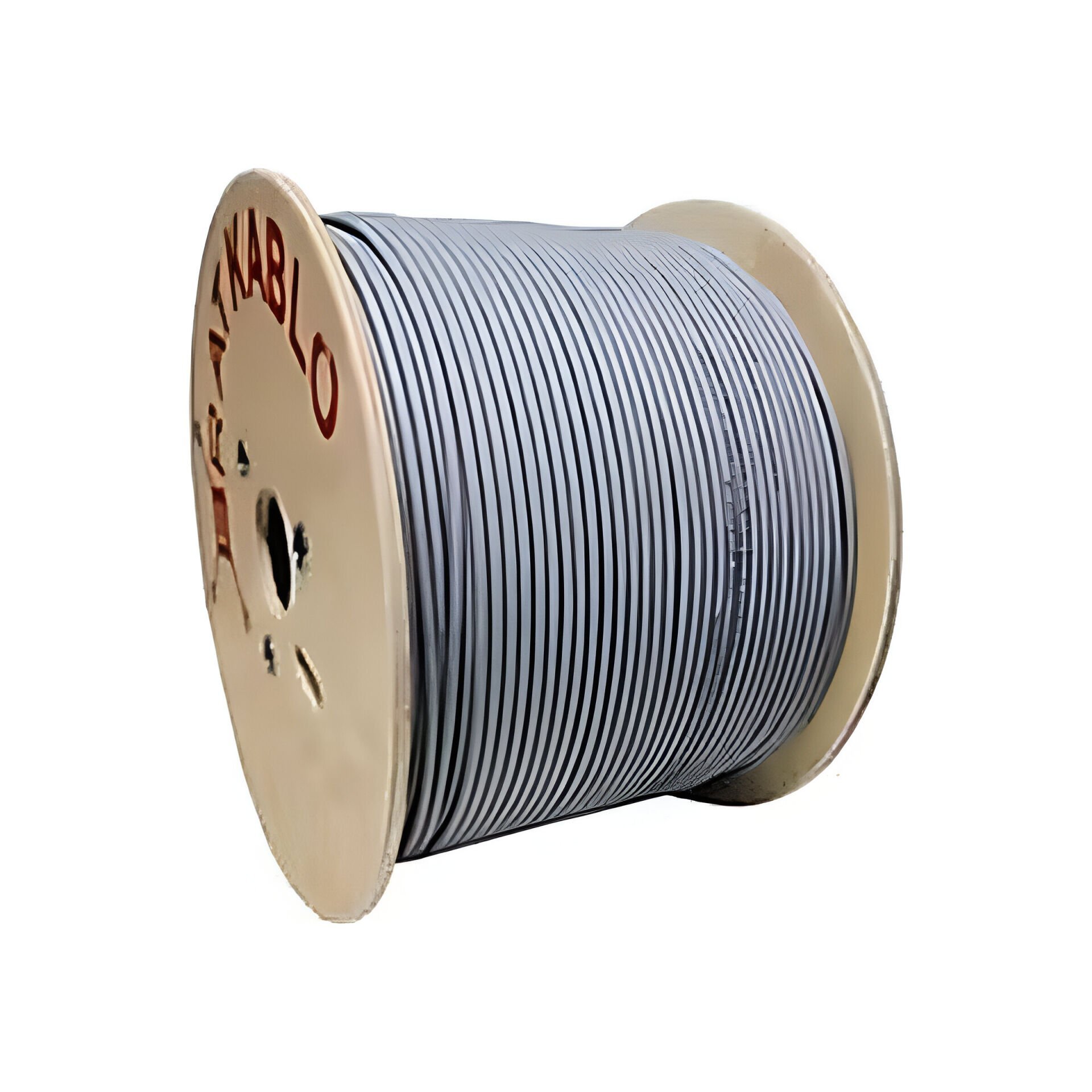 ERAT CAT6 U/UTP 23AWG 250MHZ HFFR İÇ ORTAM KABLO 500M MAKARA GRİ