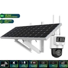 HIKVISION DS-2DE2C400IWG-K/4G/C09S20 4MP PRO 4G SOLAR PT KAMERA