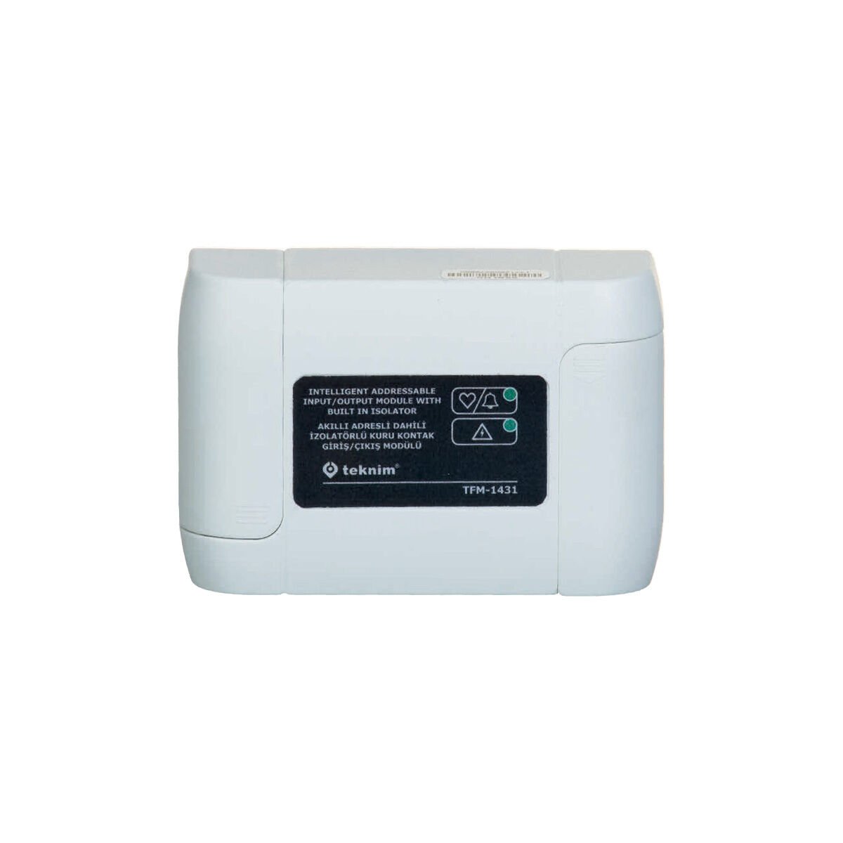 TEKNİM TFM-1431 ADRESLİ DAHİLİ İZOLATÖRLÜ KURU KONTAK GİRİŞ/ÇIKIŞ MODÜLÜ