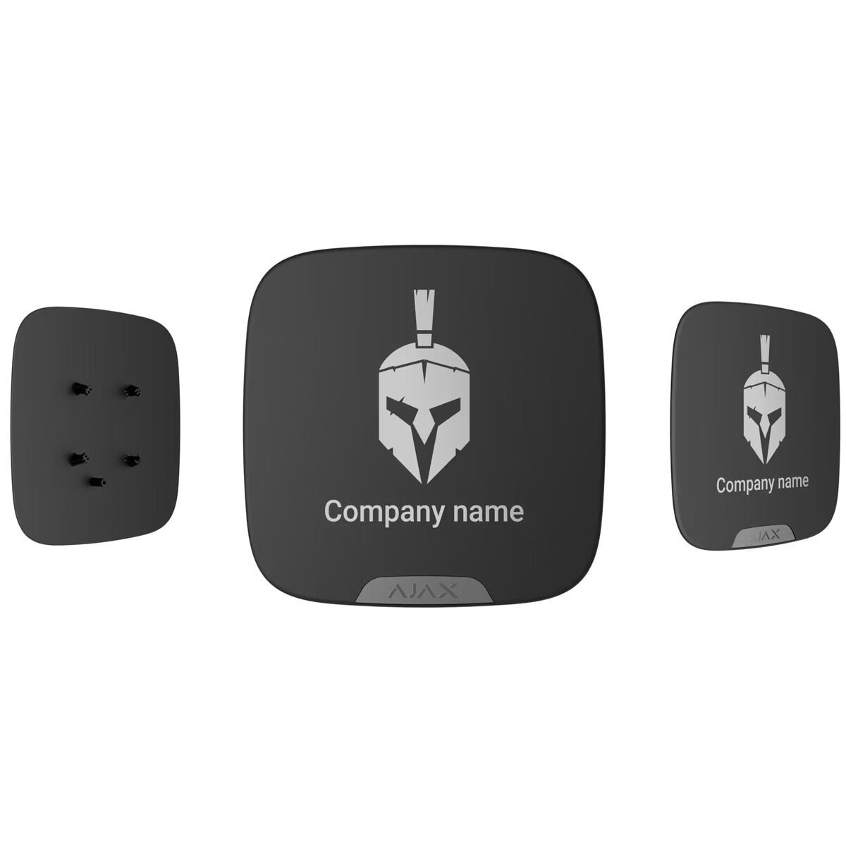 AJAX BRANDPLATE MARKA PLAKASI SİYAH