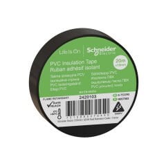 SCHNEIDER 20MT. ELEKTRİK BANDI SİYAH