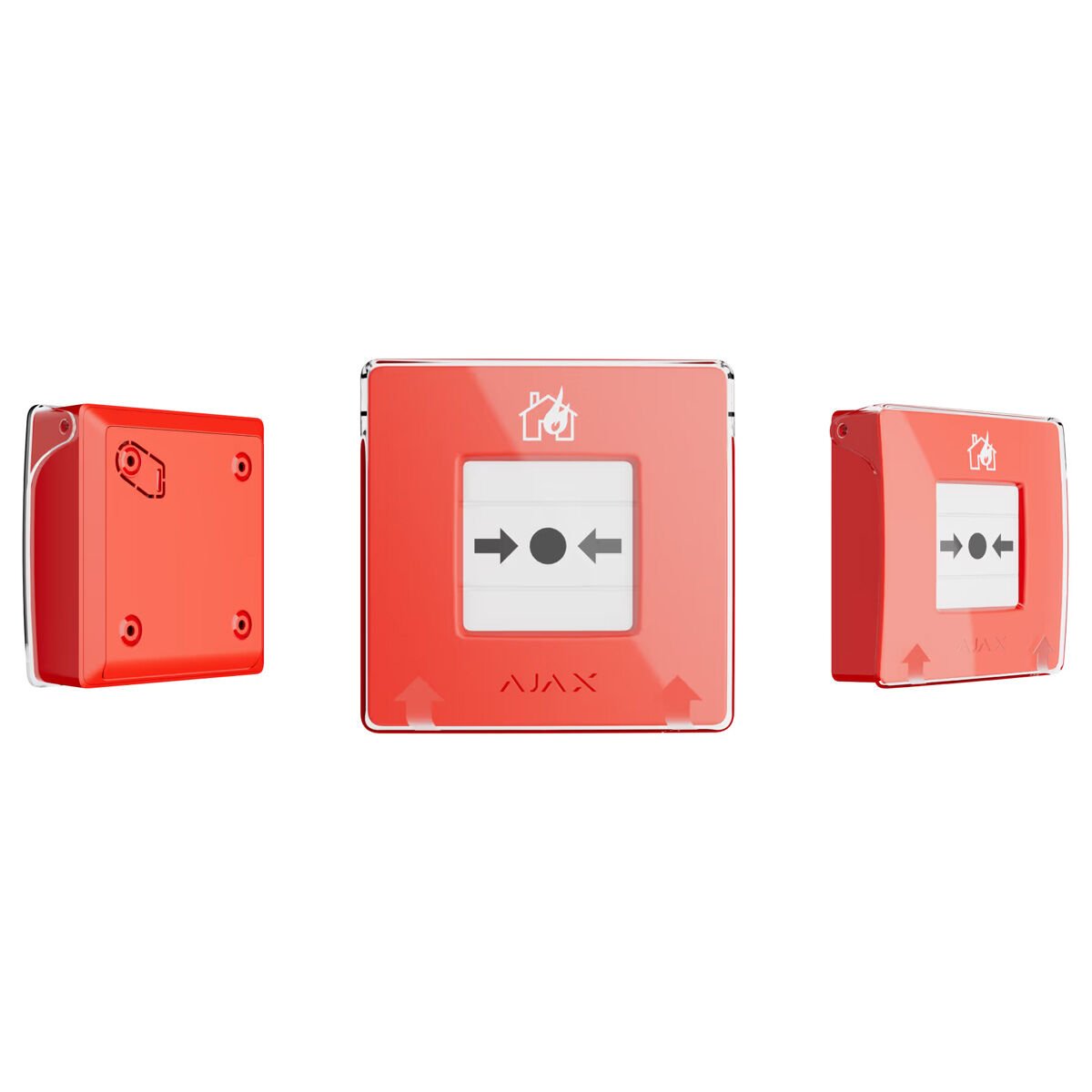 AJAX ManualCallPoint Kablosuz Yangın Alarm Butonu Kırmızı