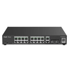 REYEE RG-ES220GS-P 16 PORT GIGABIT POE 2 SFP 2 UP LINK 250W YÖNETİLEBİLİR SWITCH
